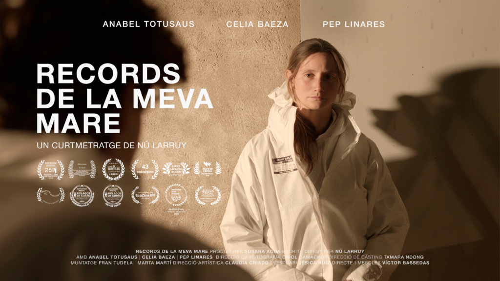 Records de la meva mare poster horizontal nu larruy cortometraje cerdos peste